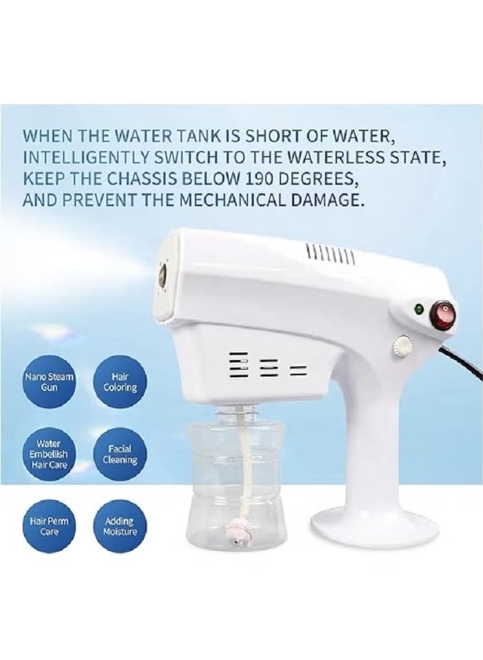 Blue Magic XH-040H Nano Spray Facial & Hair Steamer 1200W , Professional Hair Treatment & Skin Care Steam Device, 300ml Tank, 2.5m Power Cord - Image 2